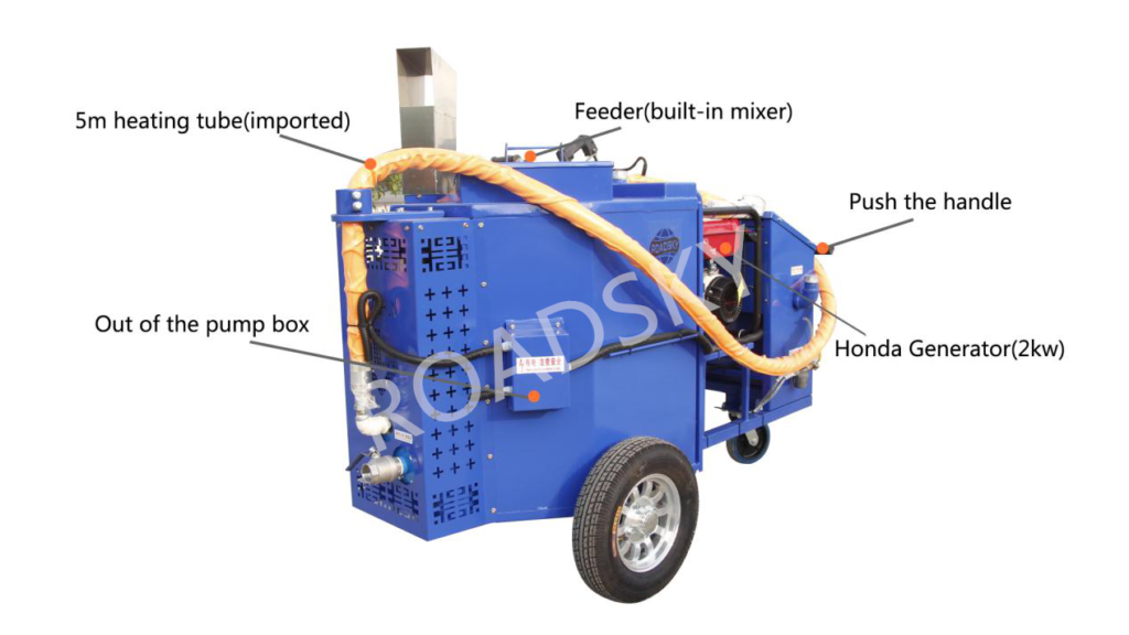 RS-100 Asphalt Crack Filling Machine