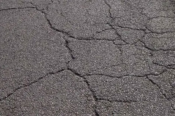 Asphalt Driveway Block Cracks