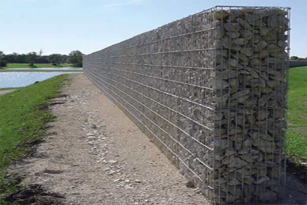 Welded Wire Mesh Panels for Retaining Walls