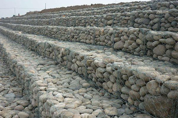 Application of Galvanized Gabion Baskets