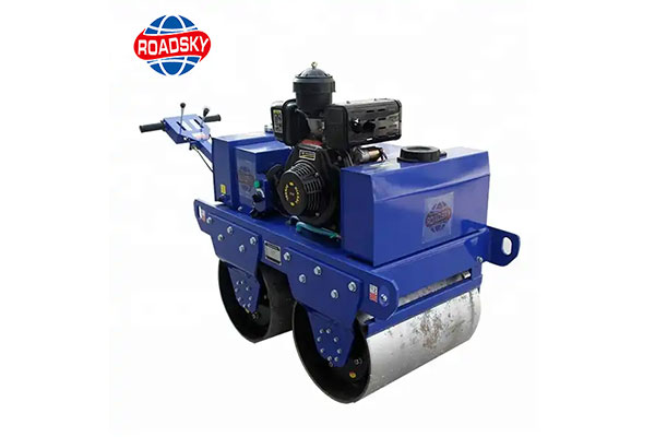 Walk Behind Single Drum Vibrating Roller