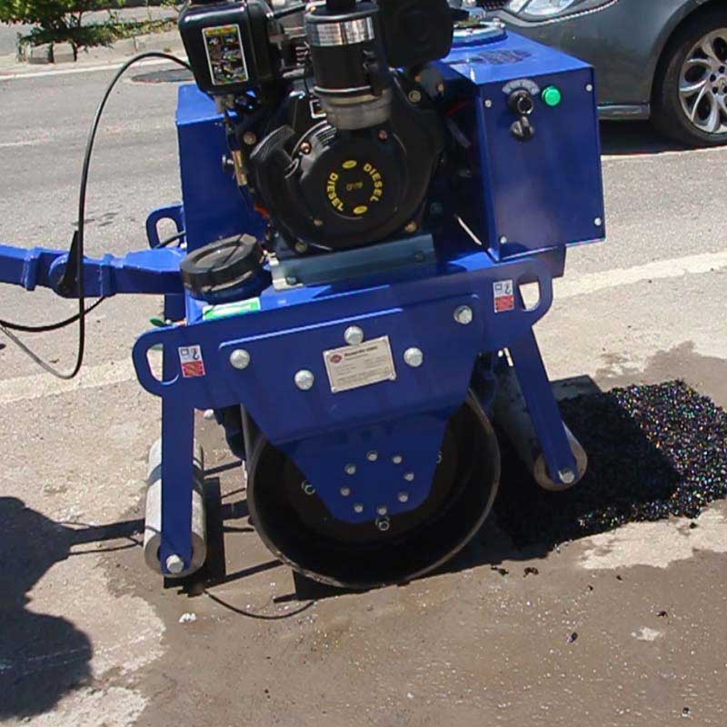 Walk Behind Single Drum Vibrating Roller