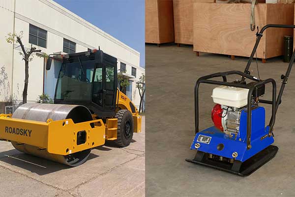 Roller and Vibratory Compactor