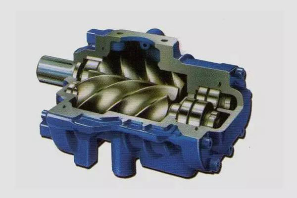 Rotary Screw Air Compressor Internal Structure