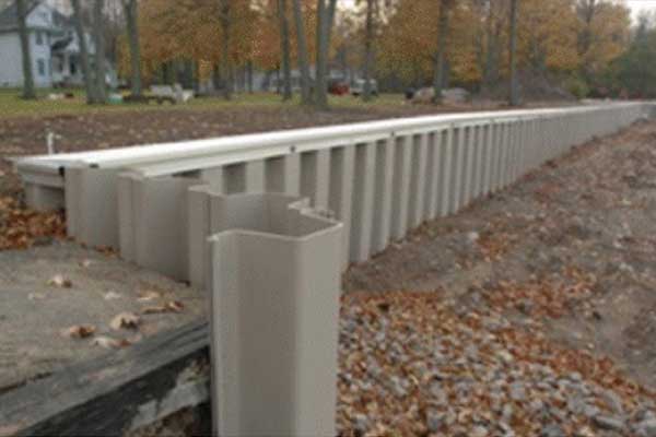Application of Vinyl (PVC) Sheet Piles in Wall Reinforcement System