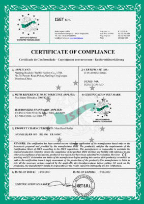 Ce Certification for Small Roller Machine