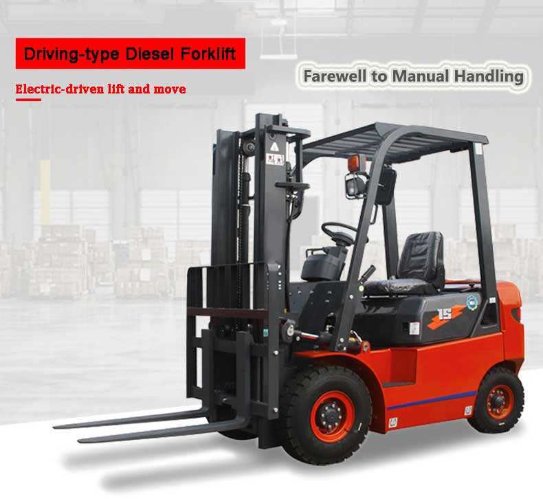 Driving-type Diesel Forklift