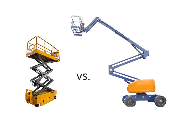 Scissor Lift vs Boom Lift
