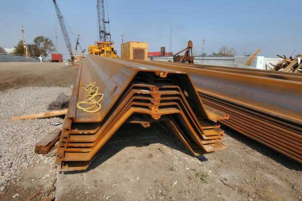 Types of Larssen Sheet Piles