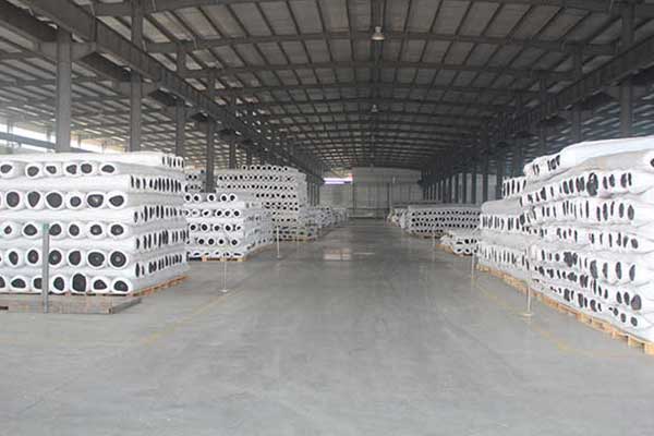 Fiberglass Geogrid Factory Environment and Inventory